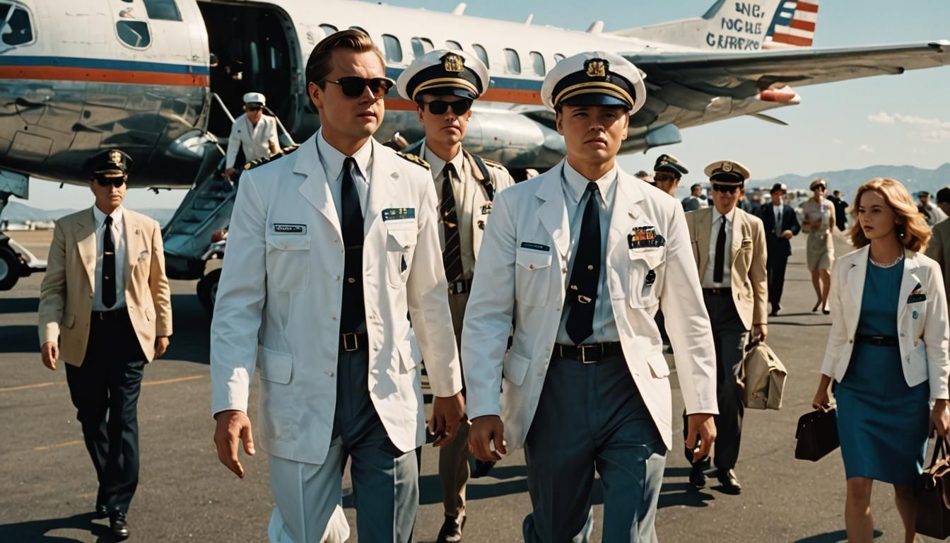 Catch Me If You Can: Cinematic Film Still