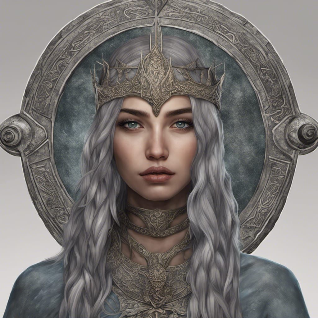 Hyper-Realistic Jasnah Kholin Digital Illustration