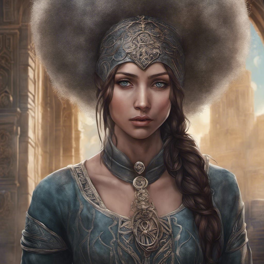 Detailed Portrait of Jasnah Kholin in Digital Illustration