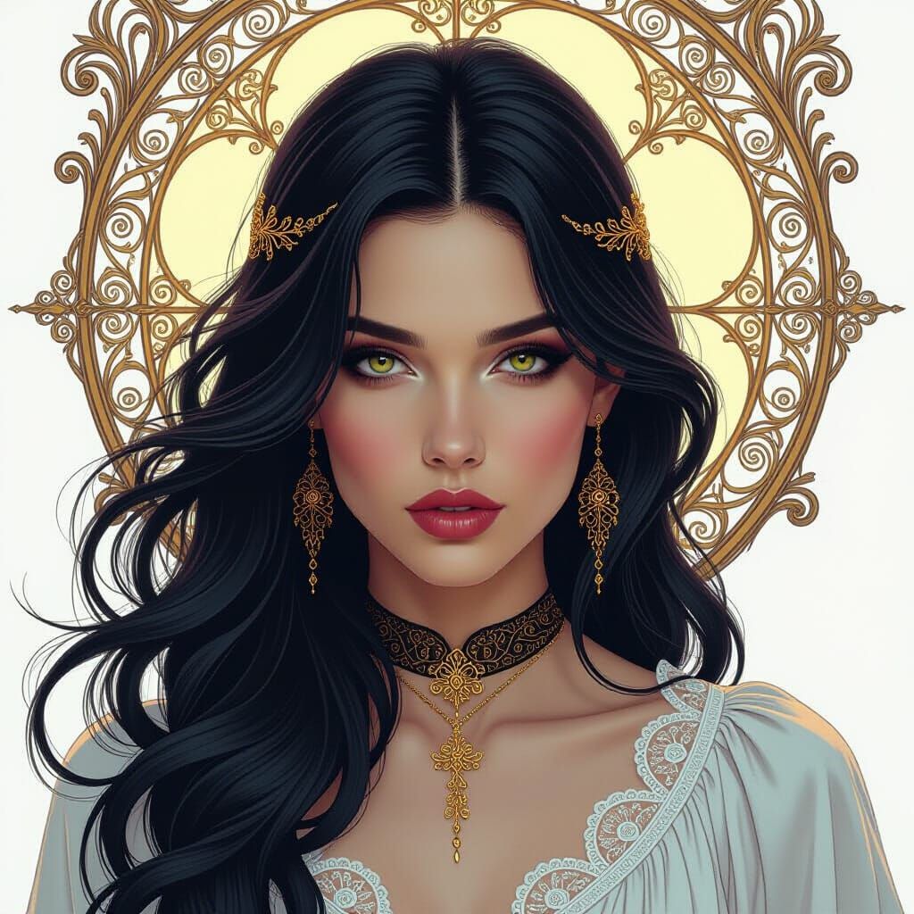 An exceptionally captivating and mesmerizing dark fantasy il...