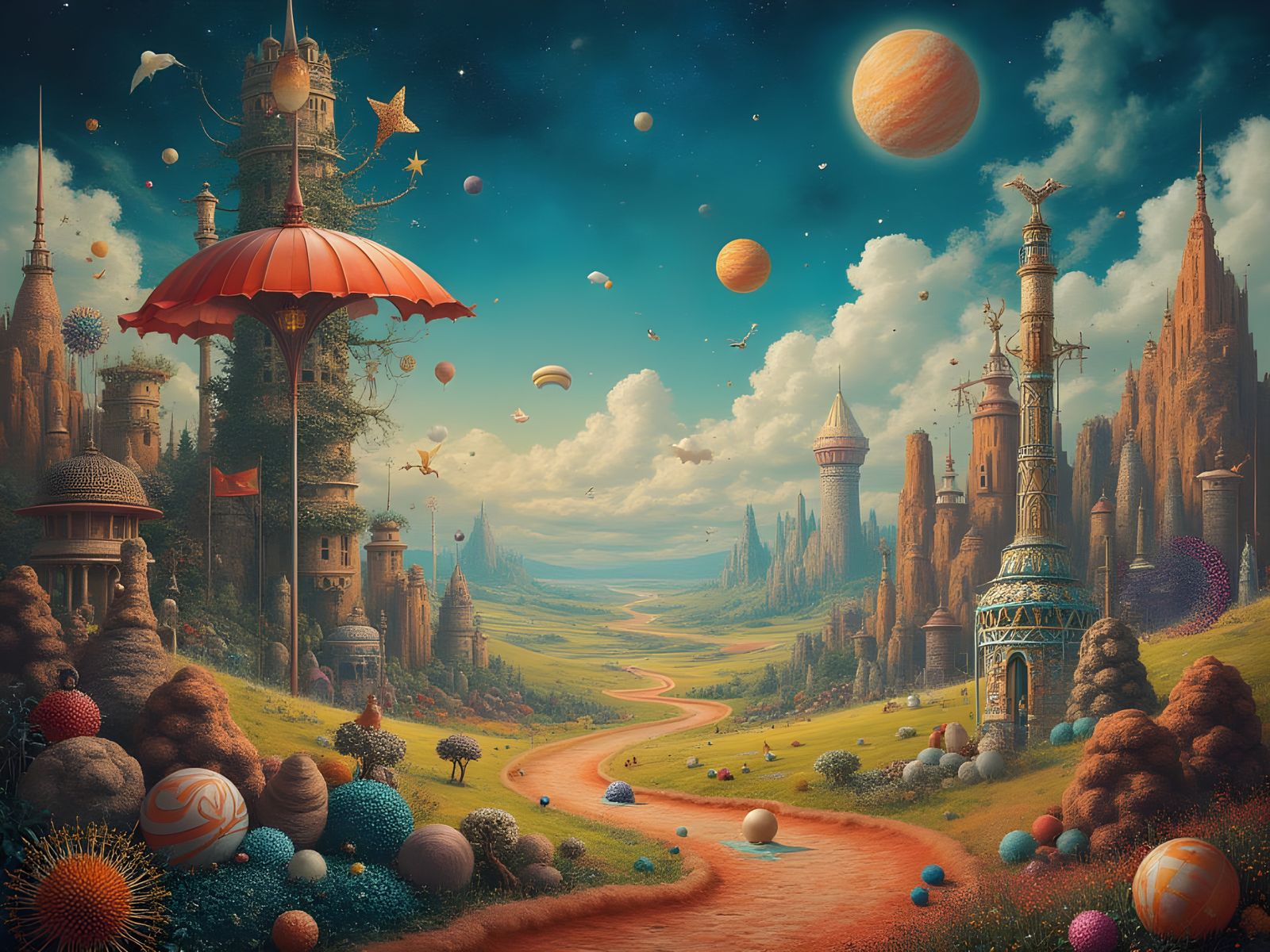 Formal Font in Futuristic Setting