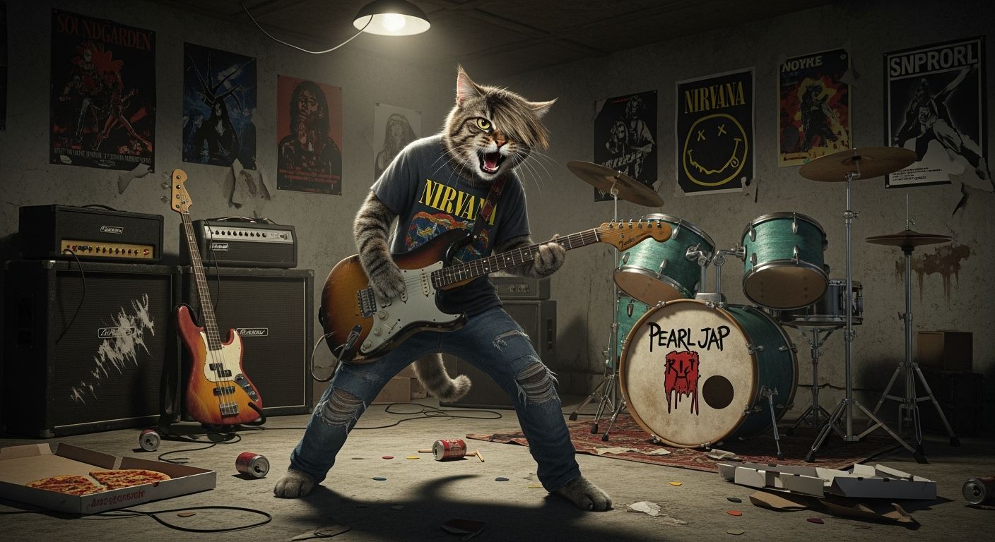 Gen X Cat: Garage Band Legend