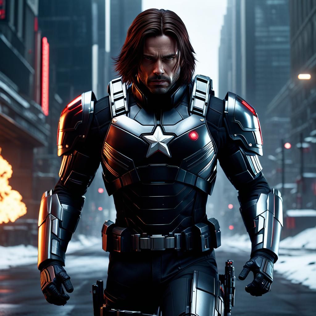 Winter Soldier, Anti-Captain suit