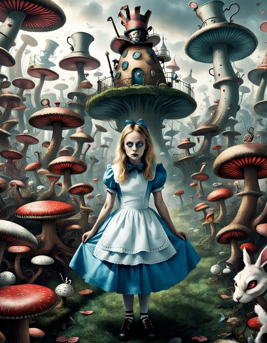 Dystopian Alice in Wonderland
