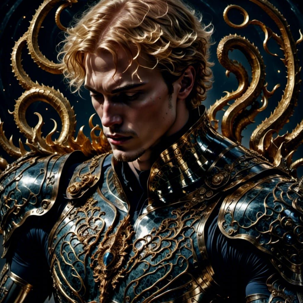 perseus with the head of Medusa <lora:Prince Valiant:1.0> <l...