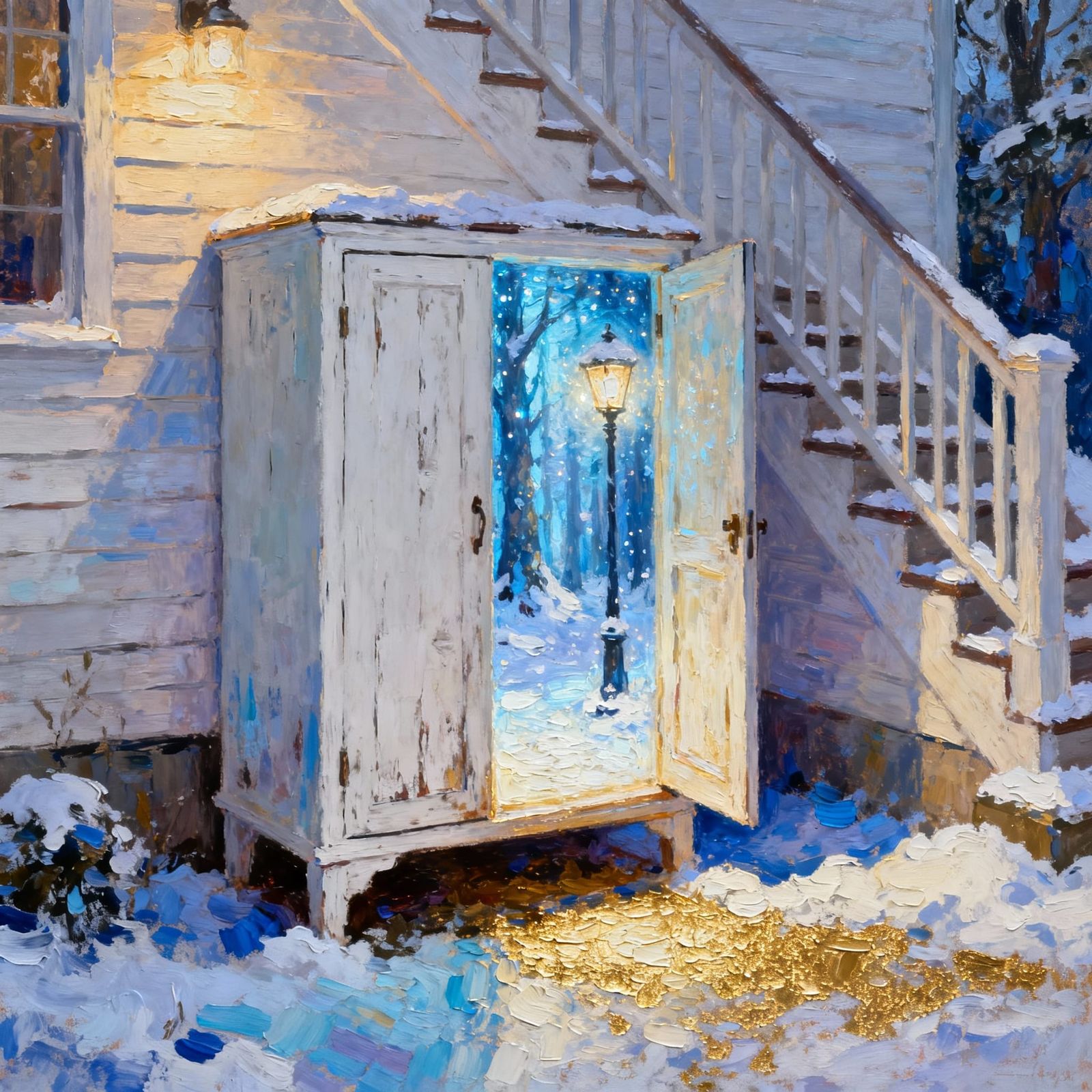 Magical Portal in a Cupboard Under the Stairs