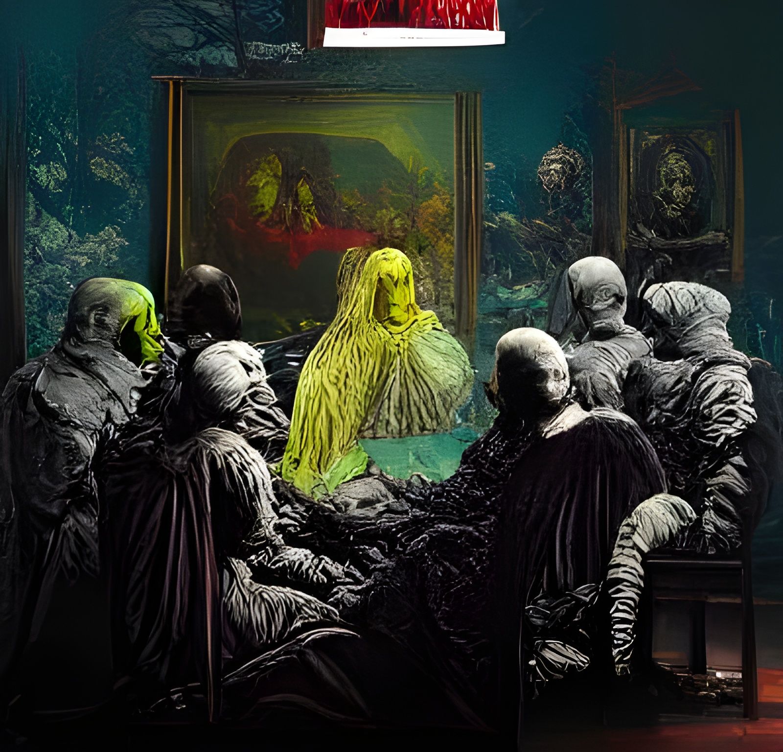 Pop Art Homage to Gustave Doré in 8K