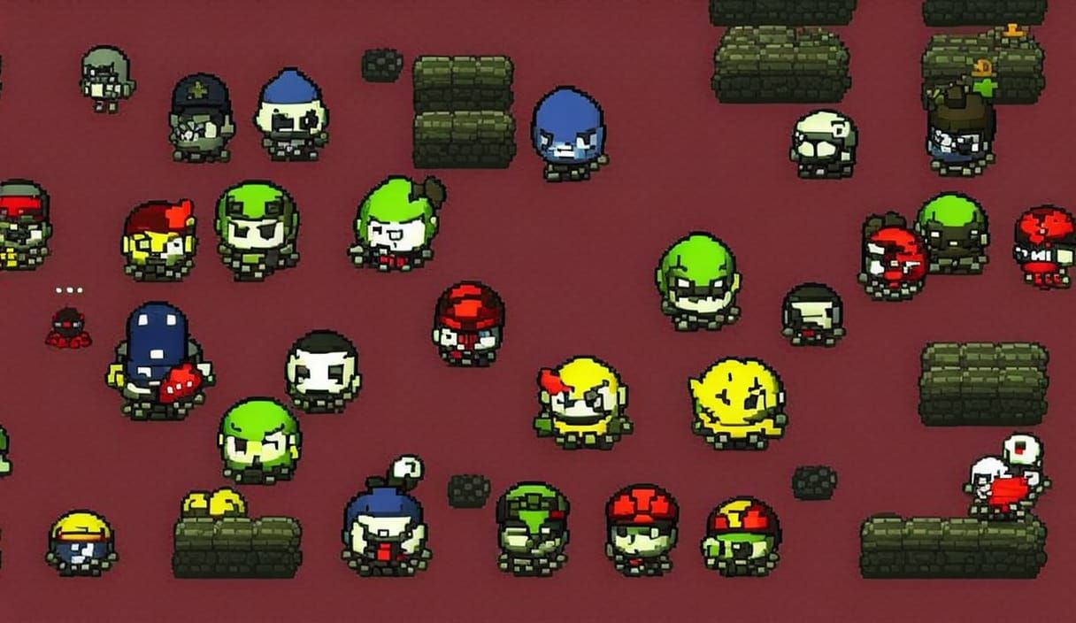 Gungeon Throne Isaac Mashup