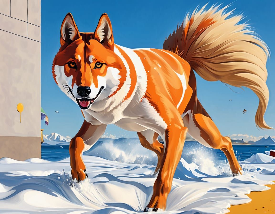 Abstract Marginal Art Illustration