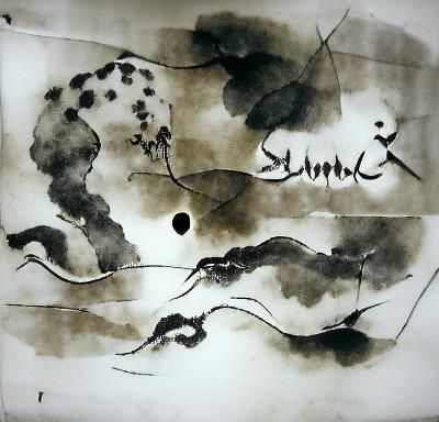 Sumi-e Ink Wash Image Generation