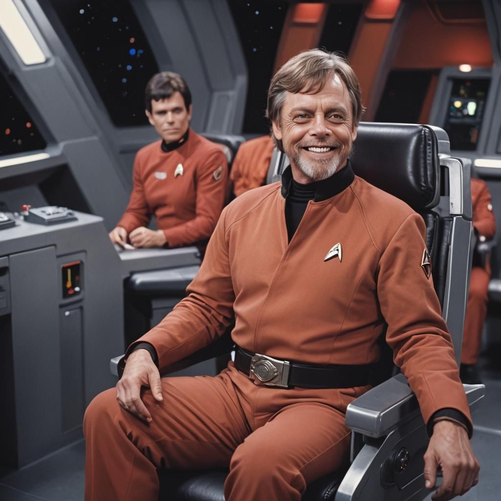 Mark Hamill as Star Trek Captain