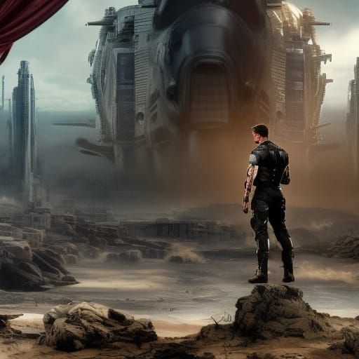 Bucky Barnes: Epic Cinematic Digital Matte Painting