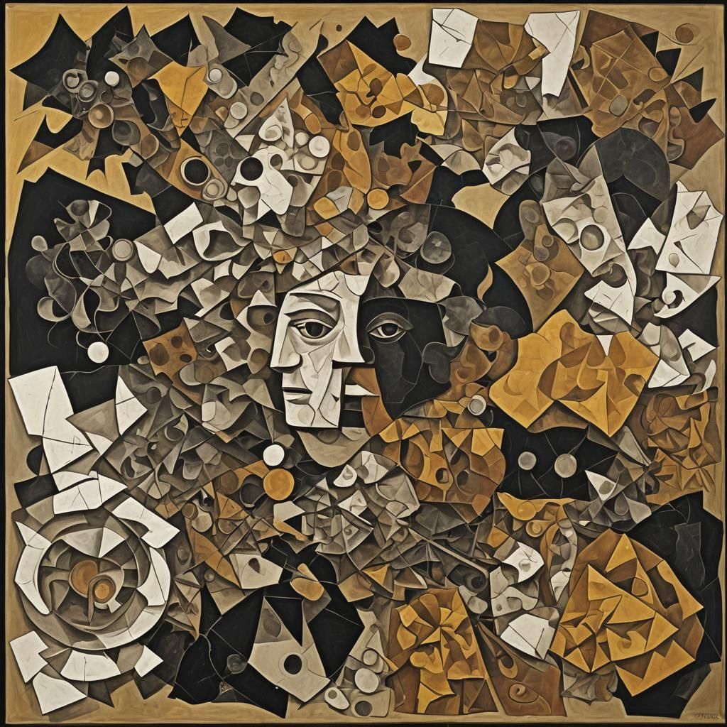 Wielding the Elements: Cubist-Inspired Creation
