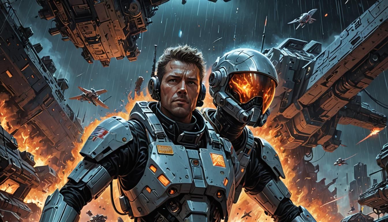Android's Space Memories: Comic Book Style