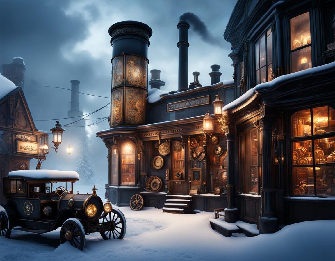 Steampunk Knick-Knack Store