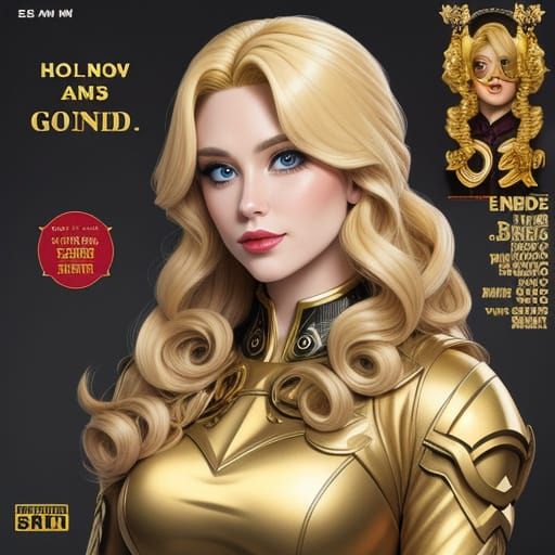 Cover: The blonde with golden ringlets is back! (5)