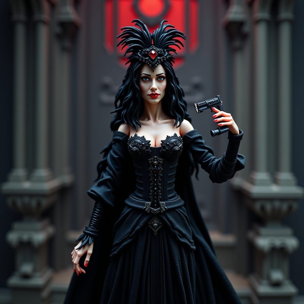 Elvira Mistress of the Dark as Brick Toy