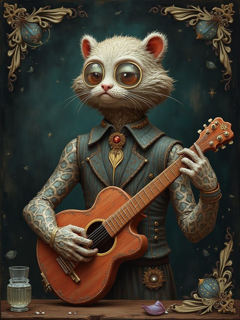 I've Lost My Glassigami Harmonica, Albert, But I Retain My Sense of Existential Wonder, and Experience Episodic Birefrin...