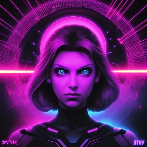 Synthwave Third Eye Event Horizon