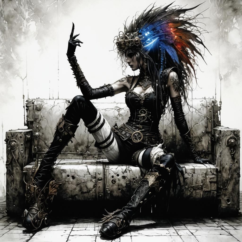 Steampunk Elf Masterpiece in Hyperrealistic Style