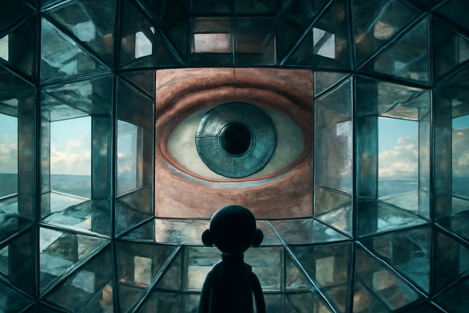 A Very Small Anthropomorphic Entity & An Eyeball in Atmosphe...