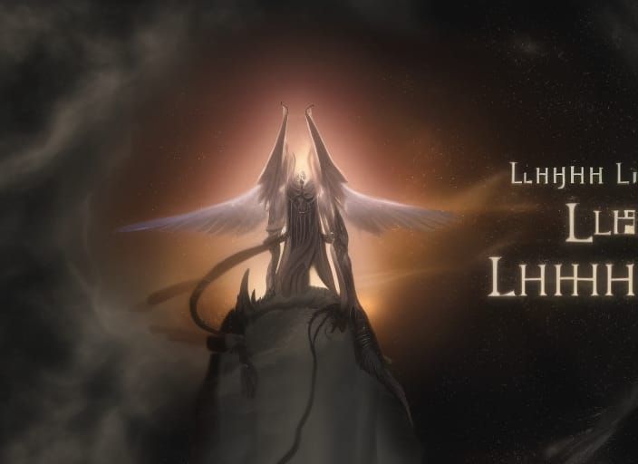 Ethereal Nephilim in Radiant Light