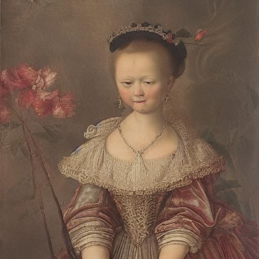 Enigmatic Beauty in Baroque Splendor