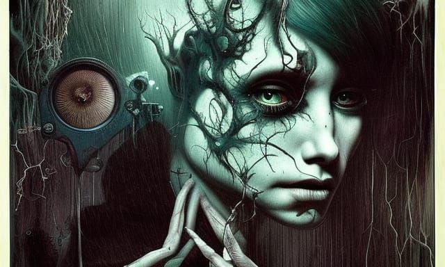 Horrors of Time Travel: Dark Maximalist Concept Art