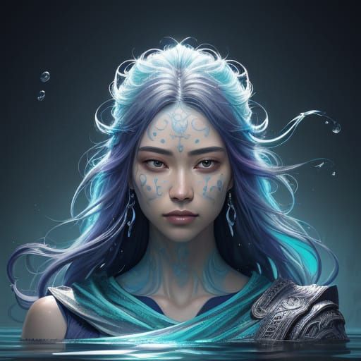 Serene Landscape Concept Art with Vibrant Colors