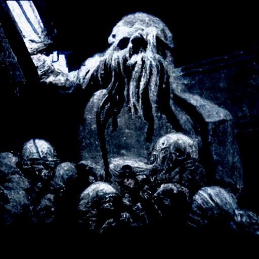 Davy Jones' Locker in a Horror Style