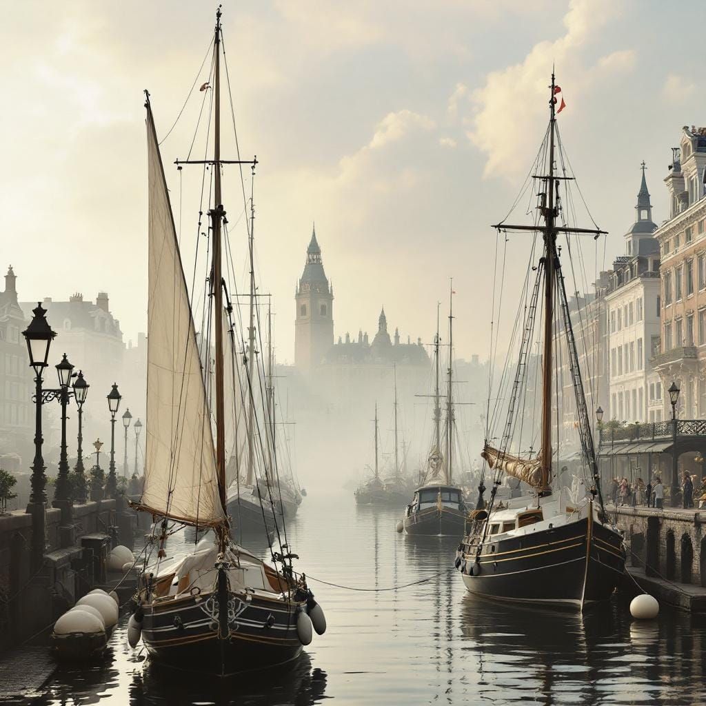 Cozy French Harbour Photo in English Style