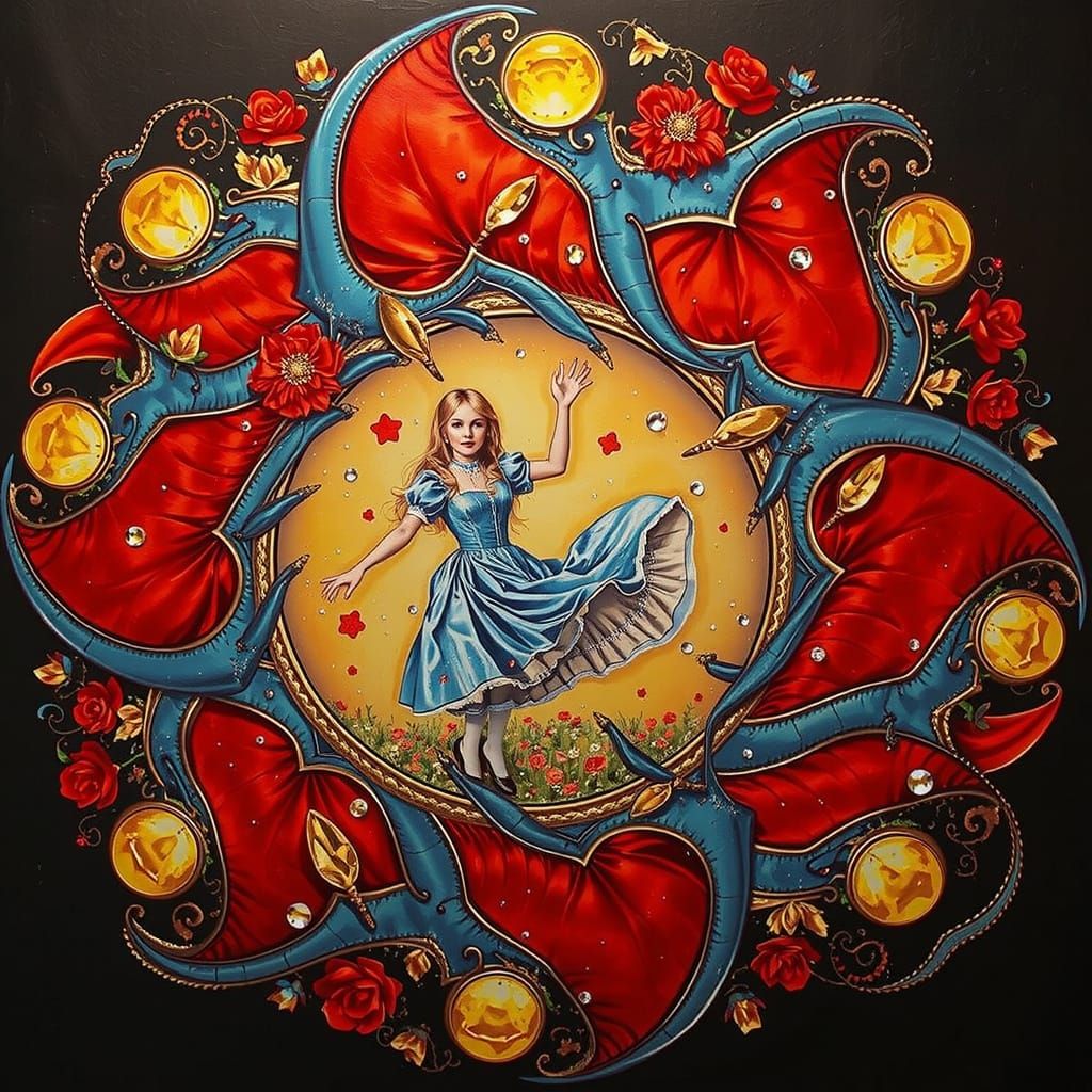 Alice in Wonderland: Photorealistic Journey Through the Look...