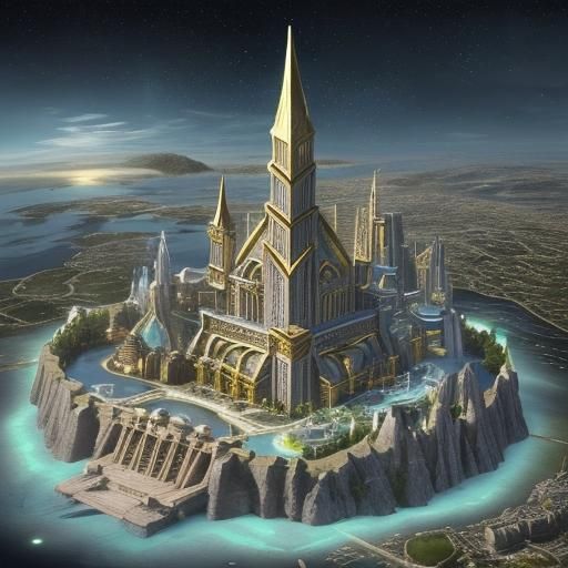 Asgard: Celestial City of Gods in the Stars