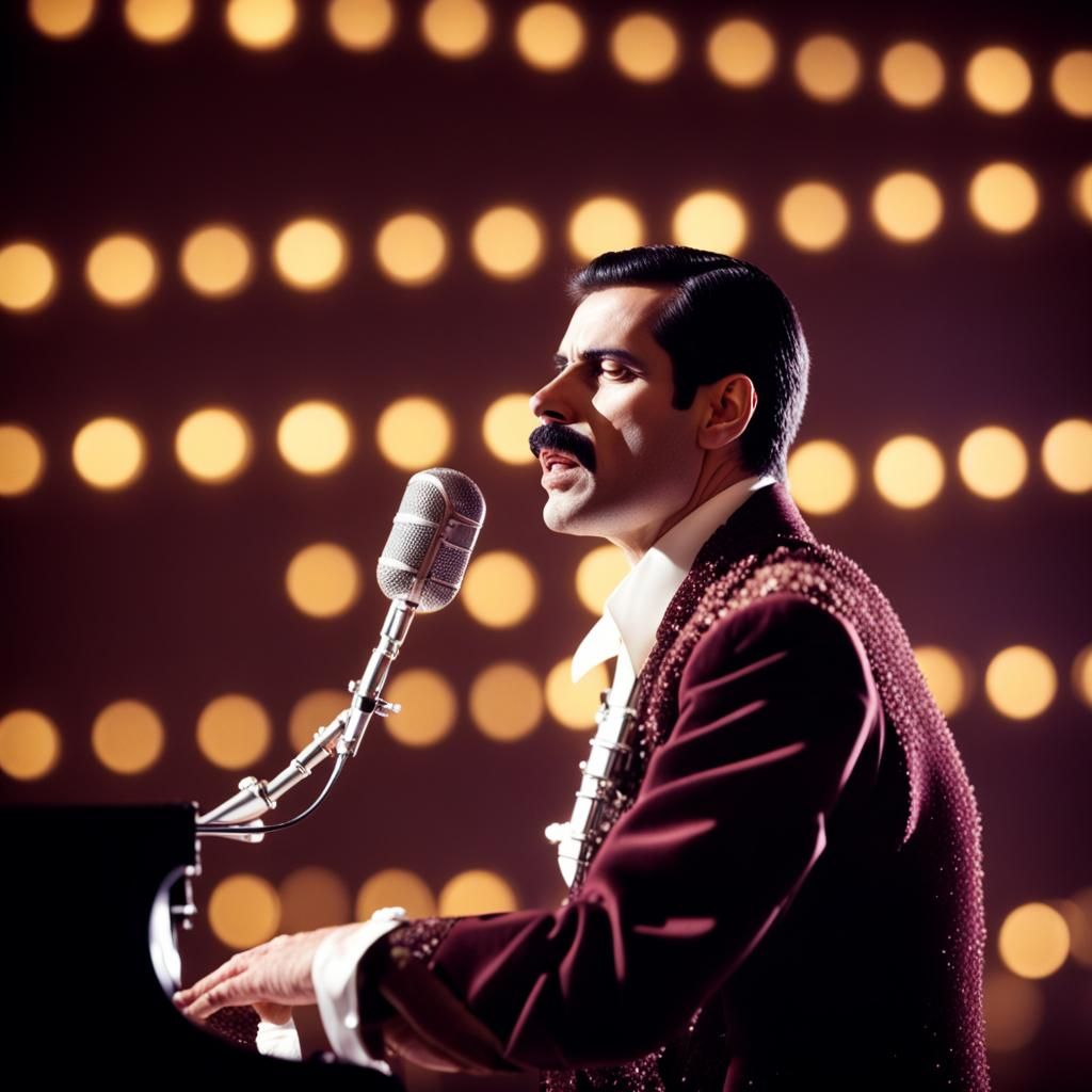Freddie Mercury Plays Toccata and Fugue