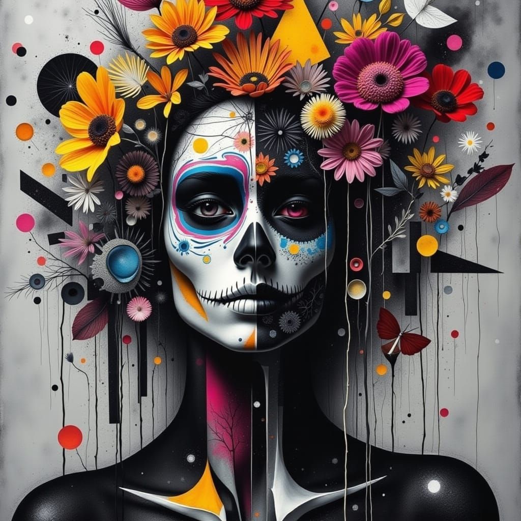 <lora:DDM Calavera 2:1.0> <lora:Death River:1.0> <lora:Draw ...