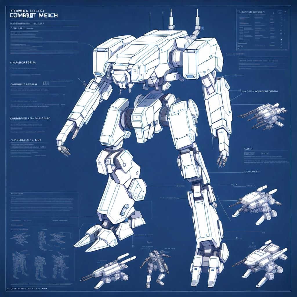 Heavy Weight Combat Mecha #2