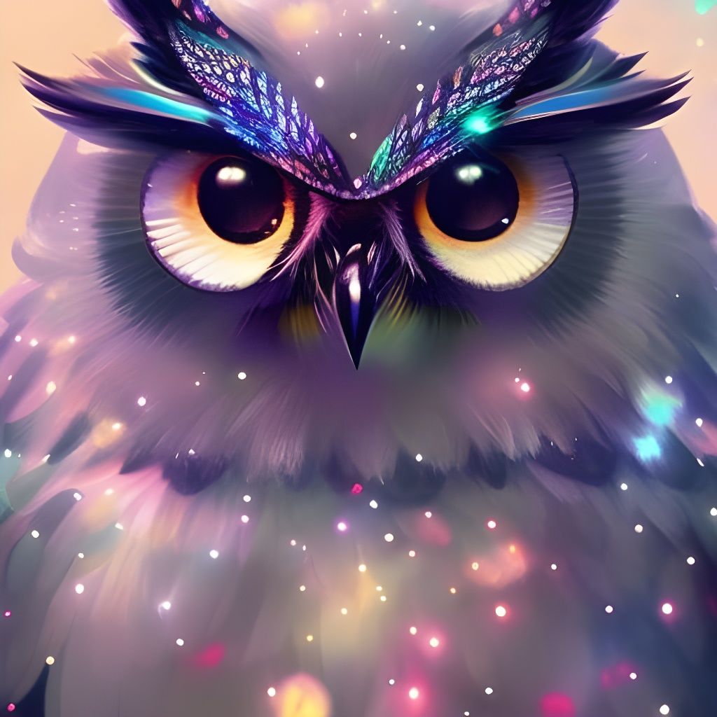 Sir Owlington is annoyed by all the glitters