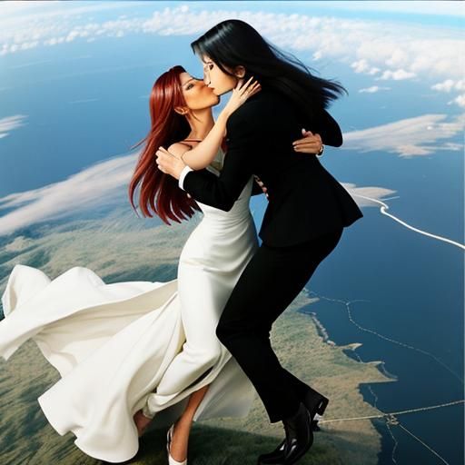 Did you feel that ? When she kissed me the earth moved