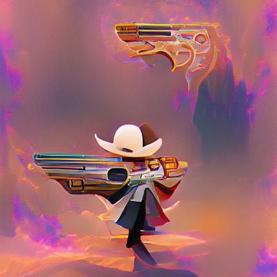 Gunslinger Image Generated by AI