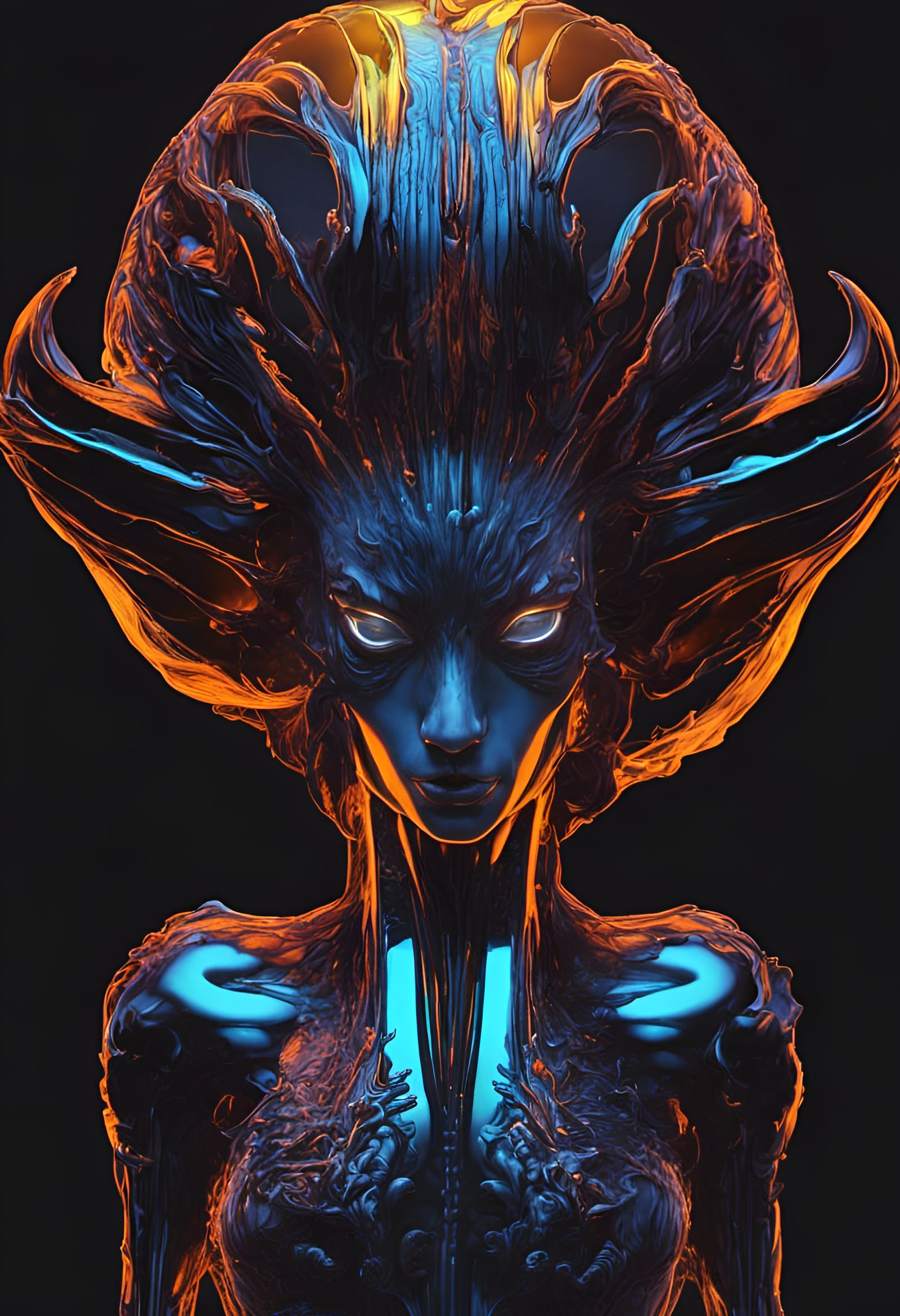 Ostrich Themed Emo Android