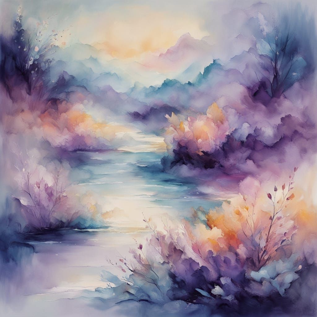 Ethereal Expressionism Masterpiece