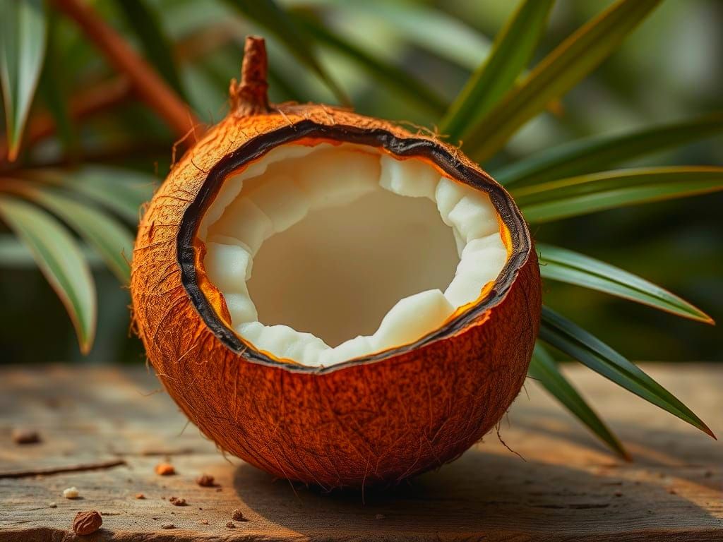 Coconut Copper Fusion Amalgamation Art