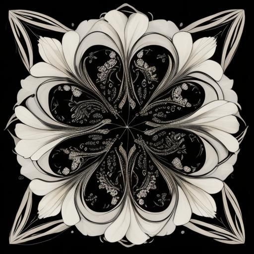 Surreal White Calla Lilies with Paint Splatter Cross