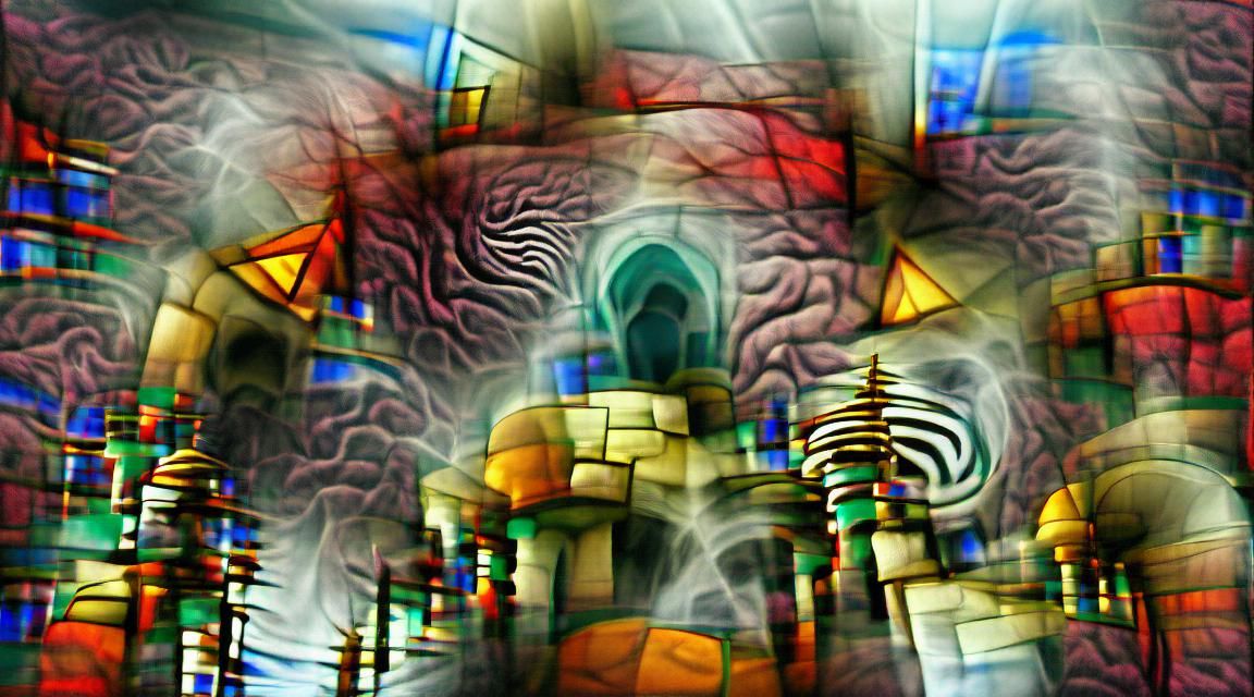 Solitary Figure Contemplates Sunset Vista