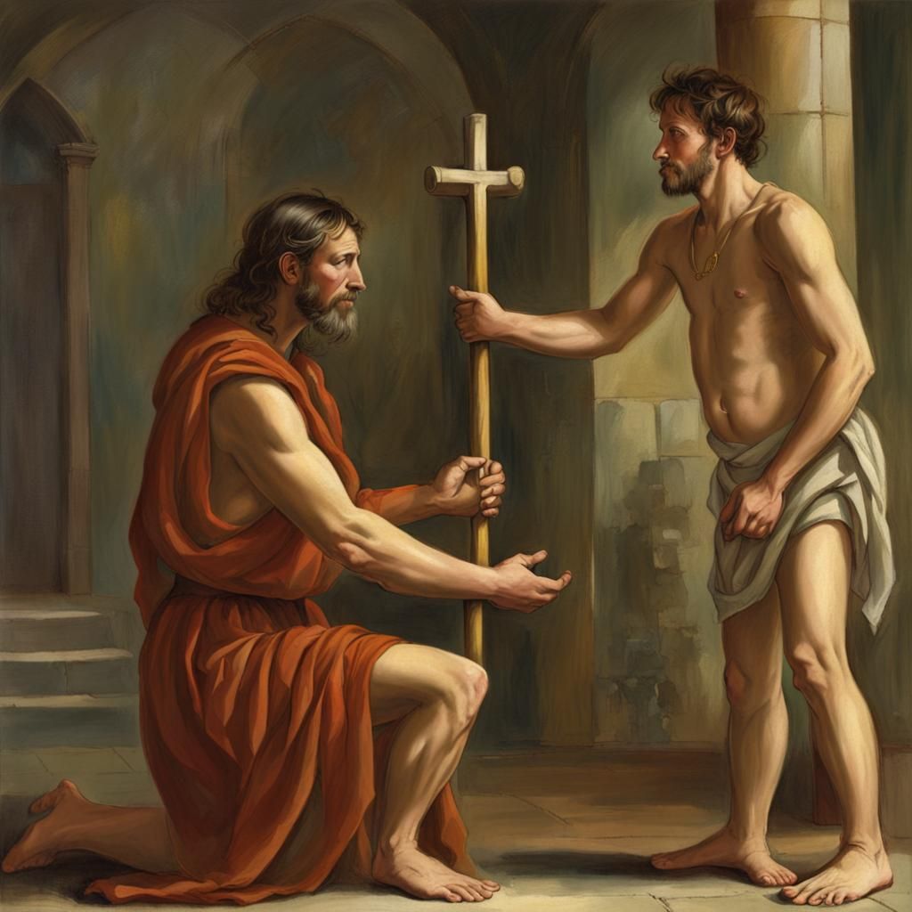 Samuel Anoints David: Old Testament Scene