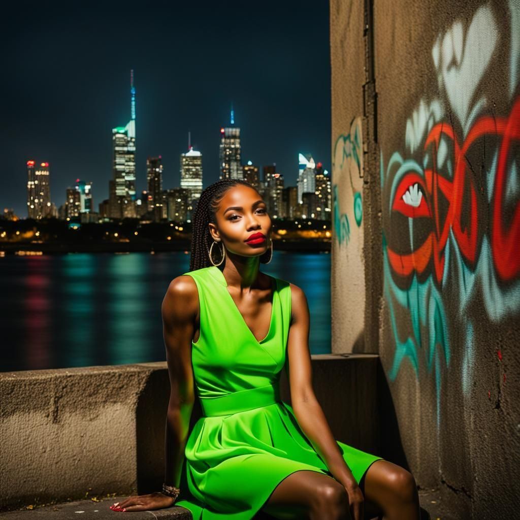 Esther Enos: Classic Name Design on City Wall