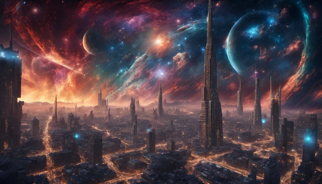 Coexistence of Civilizations Under Cosmic Sky in 3D