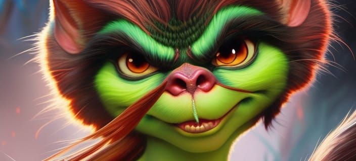 Celestial Grinchian Goddess