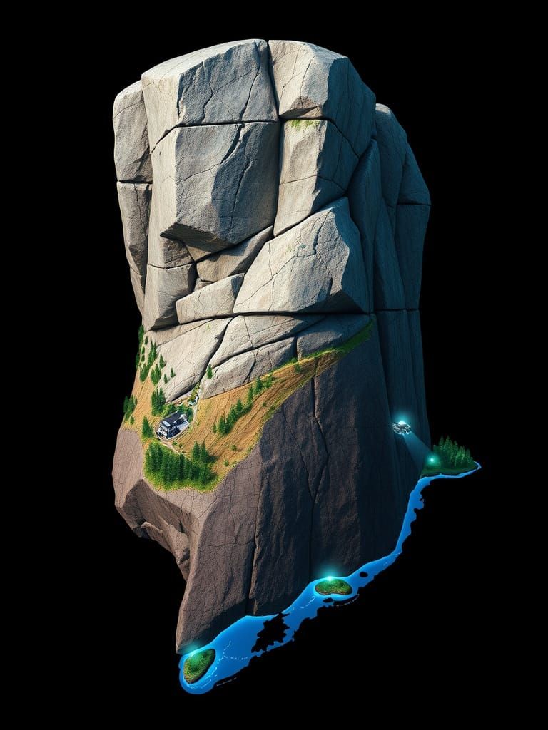 Sleeping Giant Awakens as Sentient Landform on Lake Superior...