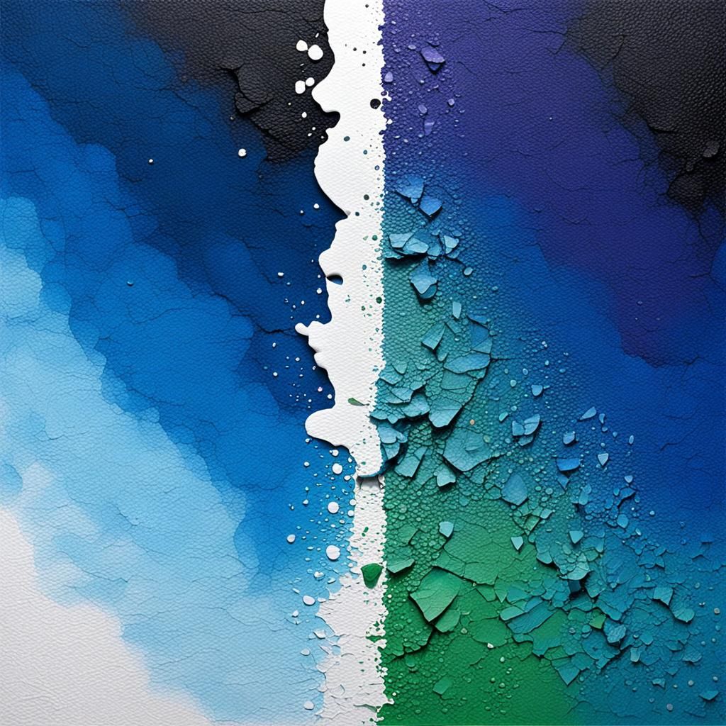 Paintings Expressing Duality and Contrasts